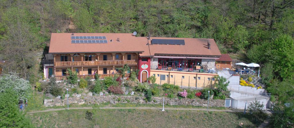 Eco Hotel Locanda Del Giglio Roveredo Capriasca Екстериор снимка