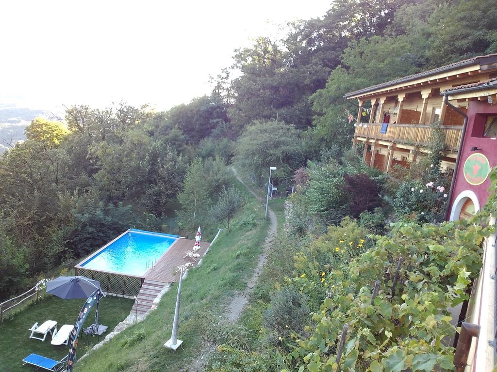 Eco Hotel Locanda Del Giglio Roveredo Capriasca Екстериор снимка