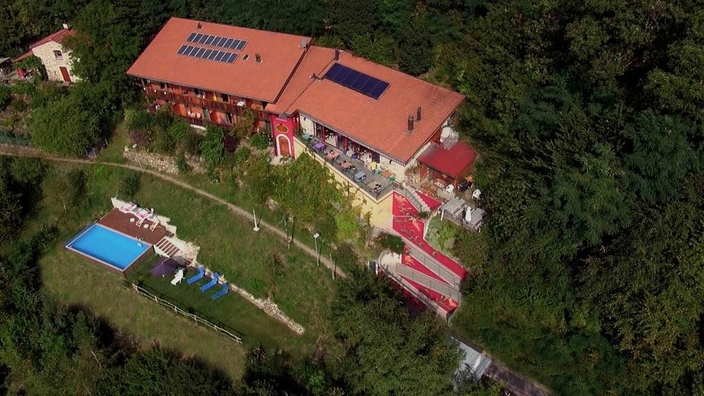 Eco Hotel Locanda Del Giglio Roveredo Capriasca Екстериор снимка